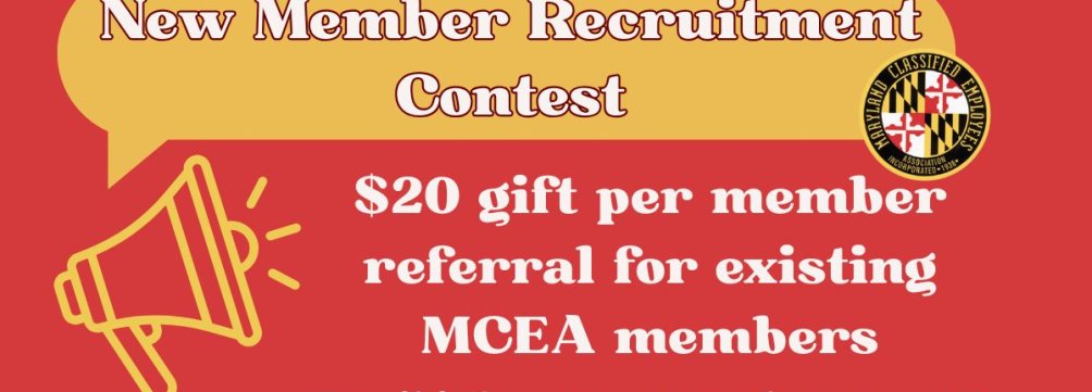 Email info@mcea.org for $25 referral for members who recruit a new member. 