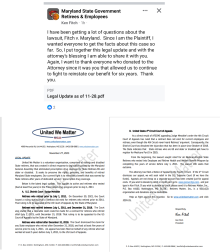 United We Matter Legal Update 11-28-23