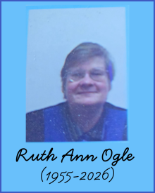 Ruth Ann Ogle (1955-2026)